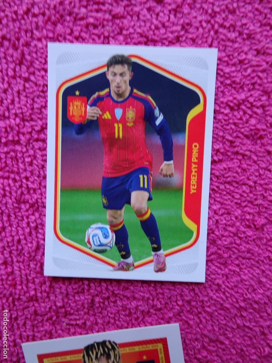 Coleccionismo cromos antiguos: espa&ntilde;a 2026 58 yeremy pino selecci&oacute;n espa&ntilde;ola panini carrefour family