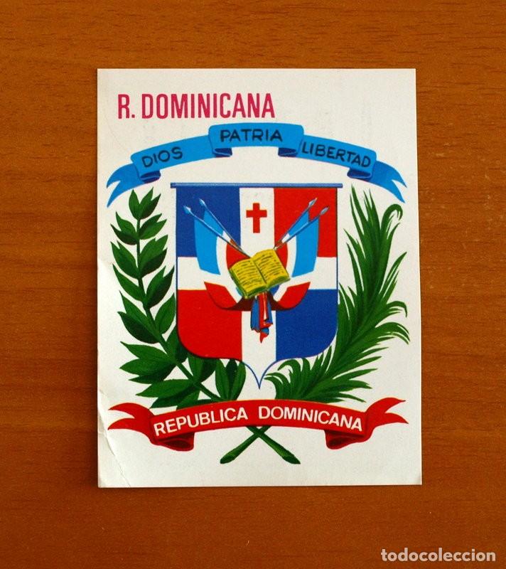 Coleccionismo cromos antiguos: Am&eacute;rica y sus Habitantes - Republica Dominicana N&ordm; 160 - Editorial Maga A&ntilde;o 1968 -Cromo Nunca Pegado