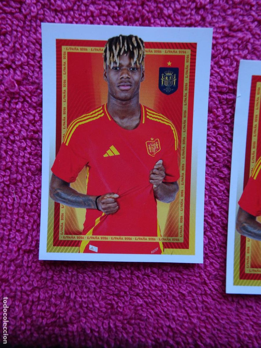 Coleccionismo cromos antiguos: espa&ntilde;a 2026 59 nico williams selecci&oacute;n espa&ntilde;ola panini carrefour family