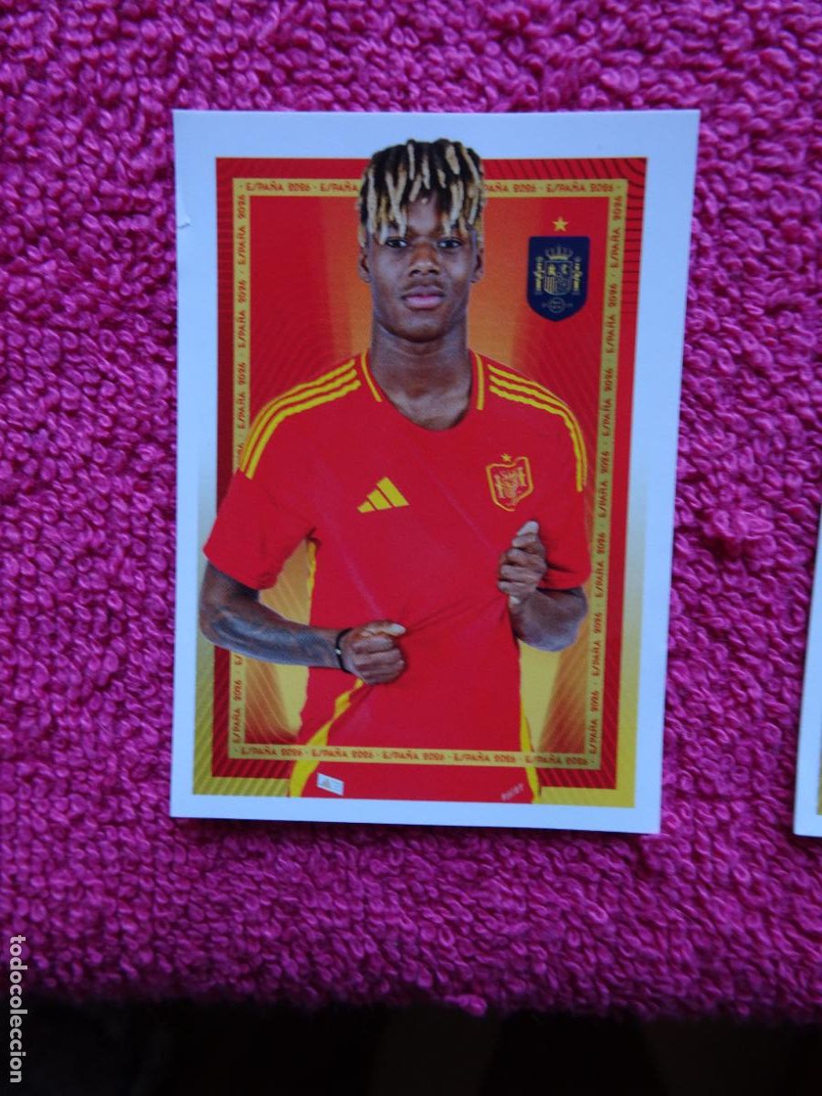 Coleccionismo cromos antiguos: espa&ntilde;a 2026 59 nico williams selecci&oacute;n espa&ntilde;ola panini carrefour family