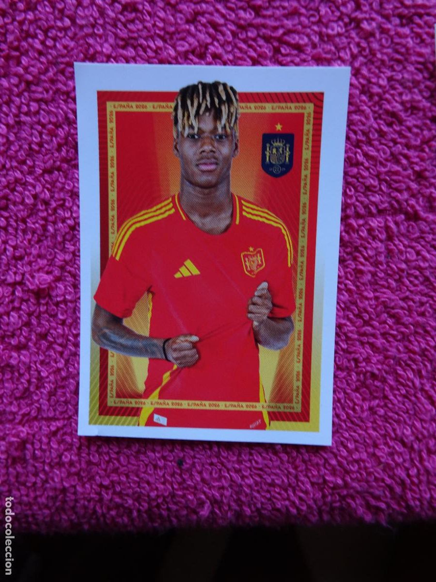 Coleccionismo cromos antiguos: espa&ntilde;a 2026 59 nico williams selecci&oacute;n espa&ntilde;ola panini carrefour family