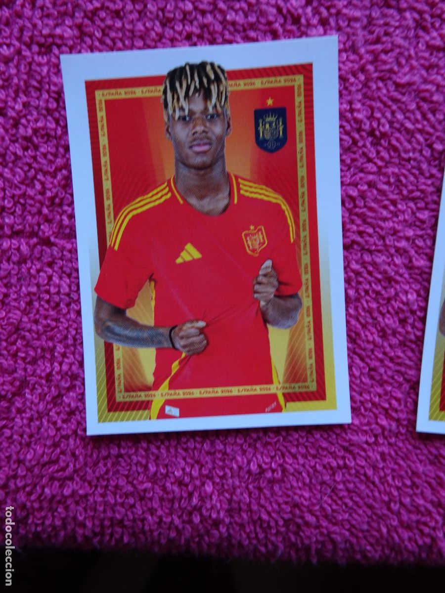 Coleccionismo cromos antiguos: espa&ntilde;a 2026 59 nico williams selecci&oacute;n espa&ntilde;ola panini carrefour family