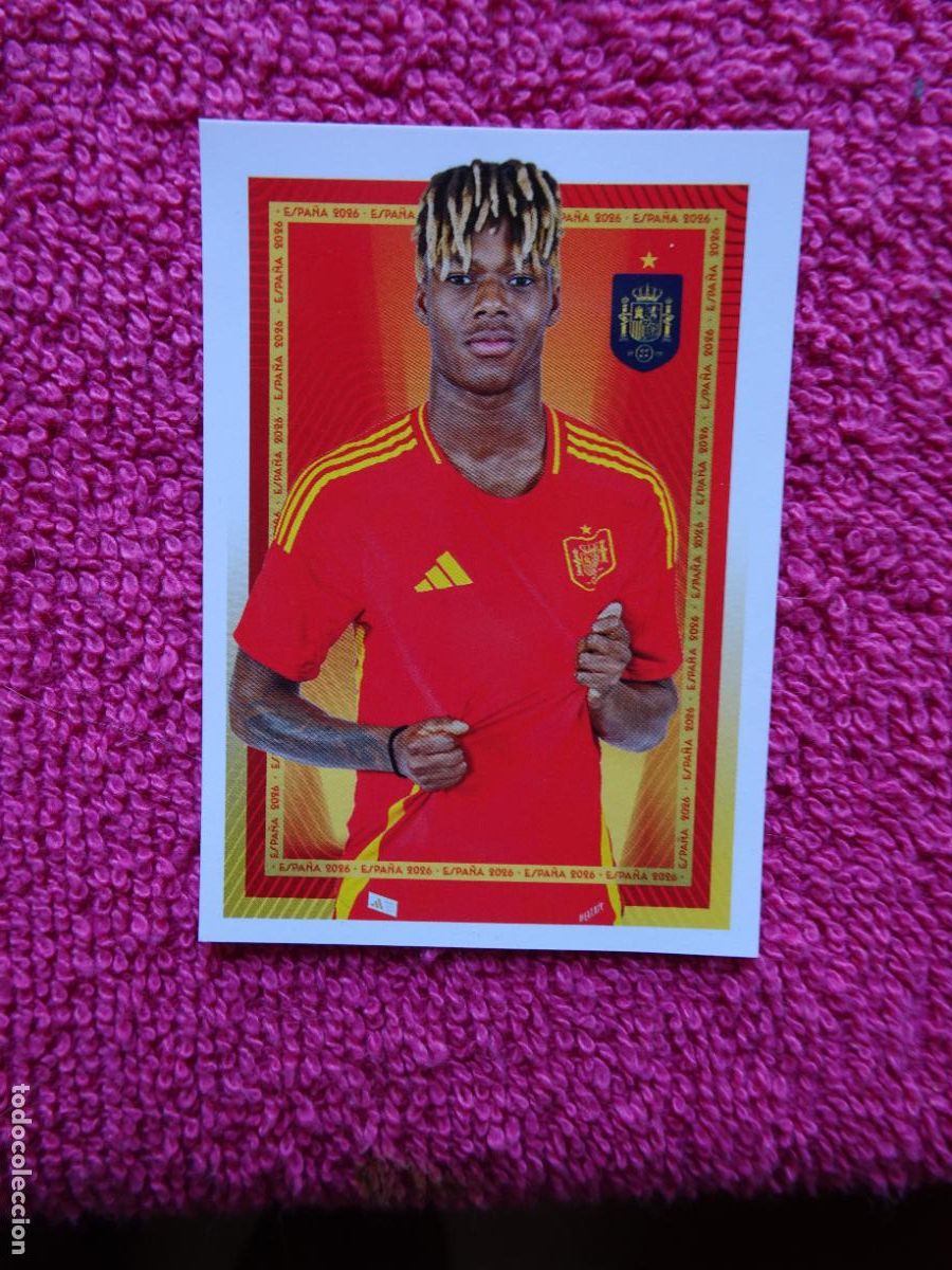 Coleccionismo cromos antiguos: espa&ntilde;a 2026 59 nico williams selecci&oacute;n espa&ntilde;ola panini carrefour family