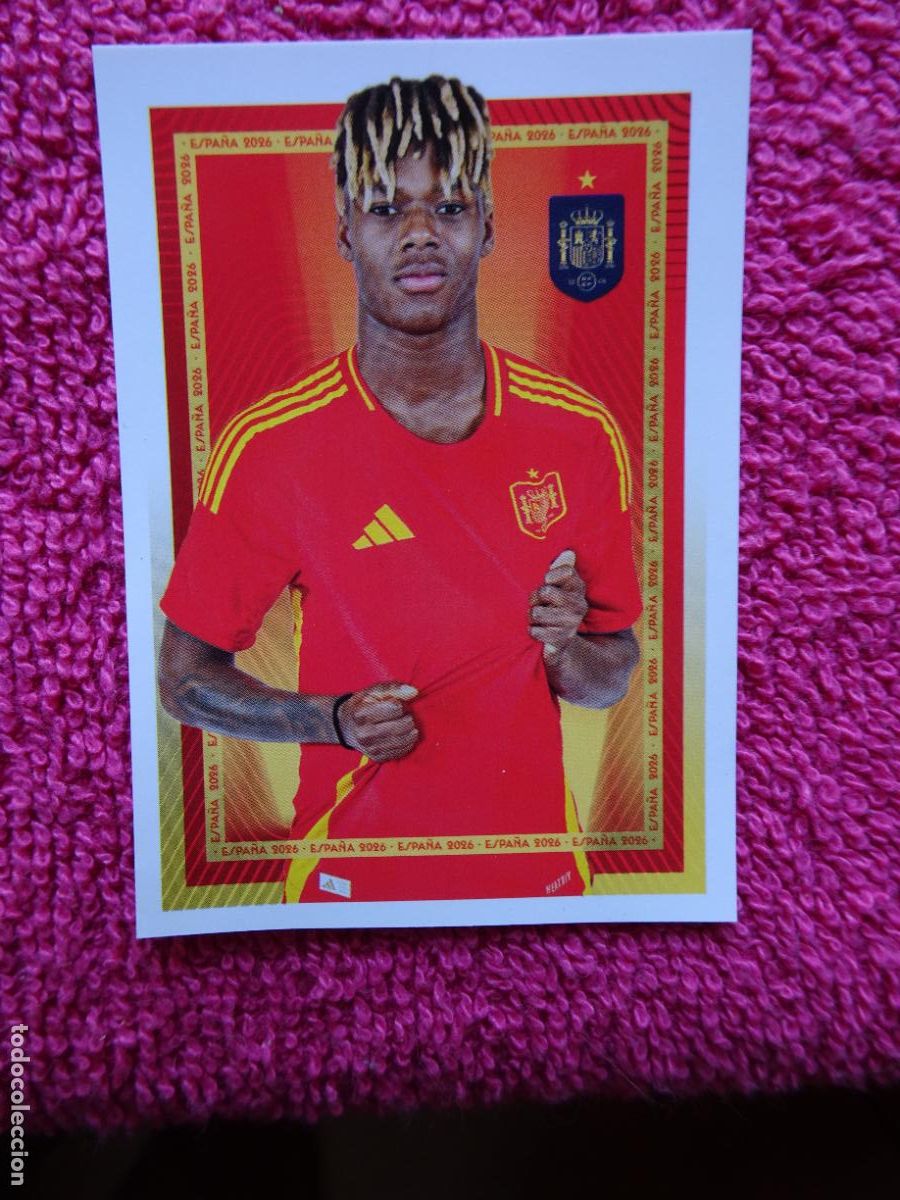 Coleccionismo cromos antiguos: espa&ntilde;a 2026 59 nico williams selecci&oacute;n espa&ntilde;ola panini carrefour family