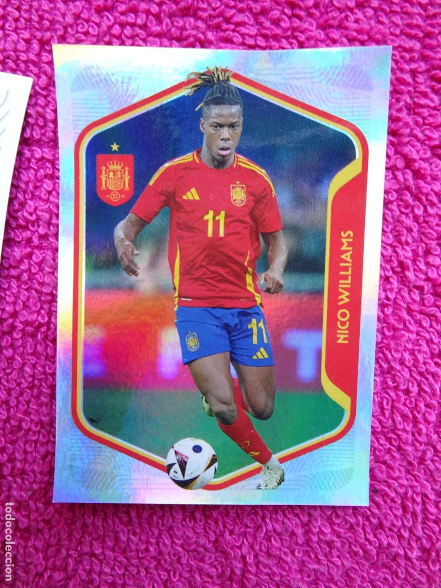 Collectionnisme Cartes &agrave; collectionner anciennes: espa&ntilde;a 2026 60 nico williams selecci&oacute;n espa&ntilde;ola panini carrefour family