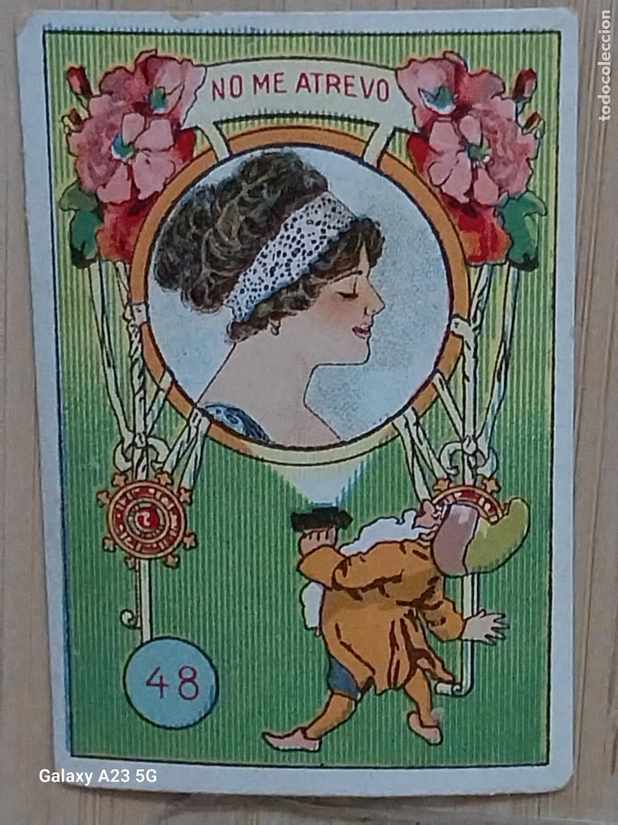 Coleccionismo cromos antiguos: RUEDA FORTUNA PROMOCION CHOCOLATES REY CROMO 48 6.3X4.4CMS ORIGINAL