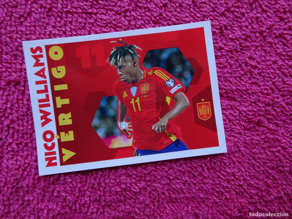 Coleccionismo cromos antiguos: espa&ntilde;a 2026 72 nico williams selecci&oacute;n espa&ntilde;ola panini carrefour family