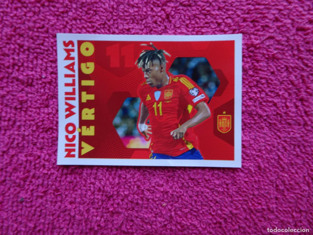 Coleccionismo cromos antiguos: espa&ntilde;a 2026 72 nico williams selecci&oacute;n espa&ntilde;ola panini carrefour family