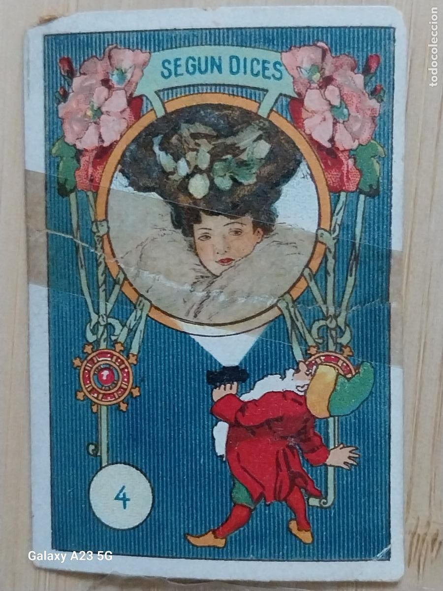 Coleccionismo cromos antiguos: RUEDA FORTUNA PROMOCION CHOCOLATES REY CROMO 4 6.3X4.4CMS ORIGINAL
