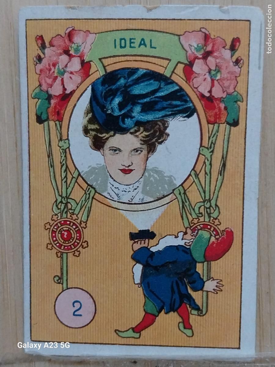 Coleccionismo cromos antiguos: RUEDA FORTUNA PROMOCION CHOCOLATES REY CROMO 2 6.3X4.4CMS ORIGINAL