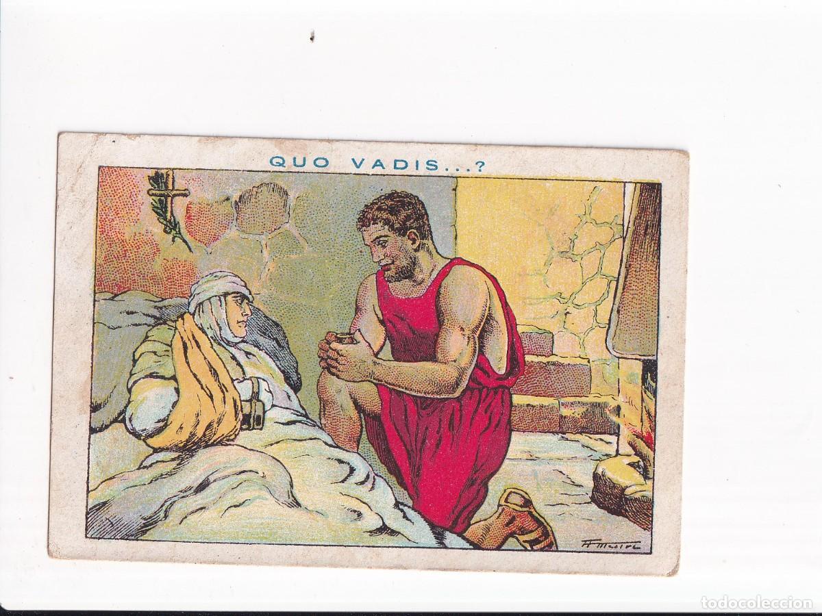 Coleccionismo cromos antiguos: QUO VADIS ...? : NUMERO 13 .- CHOCOLATES AMATLLER
