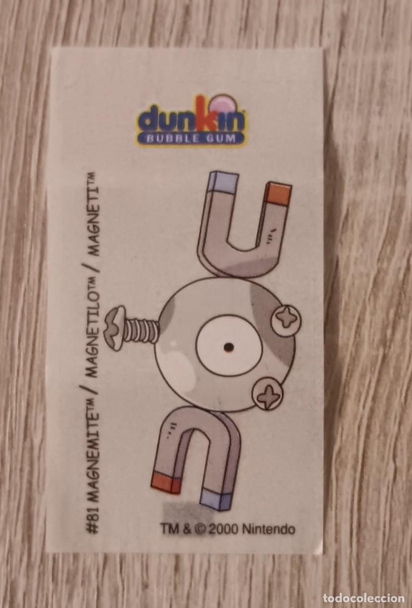 Sammeln alte Sammelbilder: CROMO CHICLE SERIE POKEMON DUNKIN NO MATUTANO NO PANRICO NO CROPAN BIMBO NO PHOSKITOS