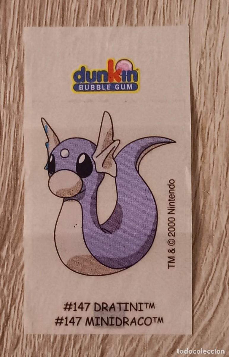 Coleccionismo cromos antiguos: CROMO CHICLE SERIE POKEMON DUNKIN NO MATUTANO NO PANRICO NO CROPAN BIMBO NO PHOSKITOS