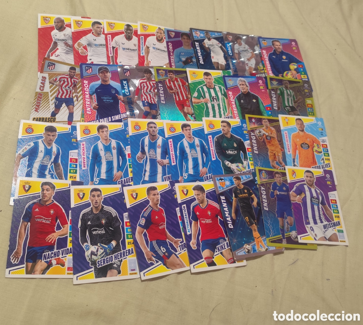 Coleccionismo cromos antiguos: Lote cromos Adrenalyn panini - Foto 2