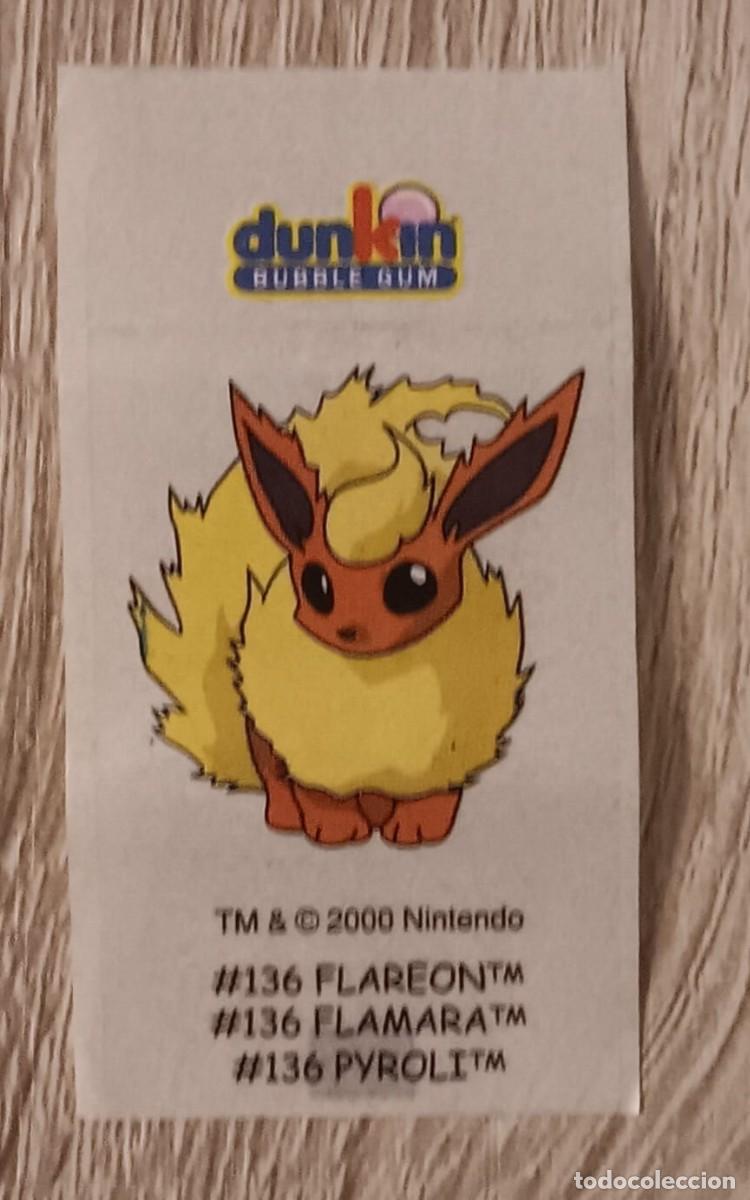 Coleccionismo cromos antiguos: CROMO CHICLE SERIE POKEMON DUNKIN NO MATUTANO NO PANRICO NO CROPAN BIMBO NO PHOSKITOS