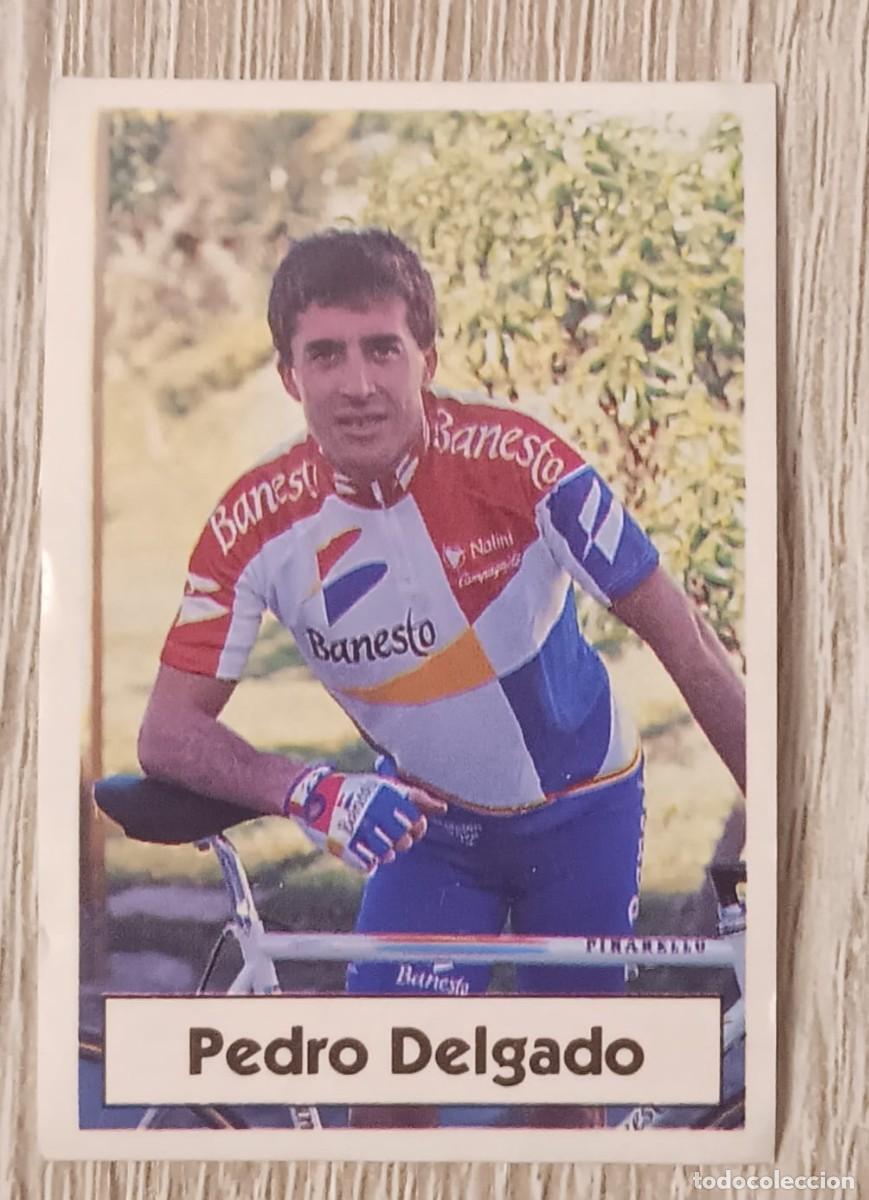 Coleccionismo cromos antiguos: CROMO SERIE VUELTA CICLISTA PEDRO DELGADO BIMBO NO MATUTANO NO PANRICO NO CROPAN NO PHOSKITOS