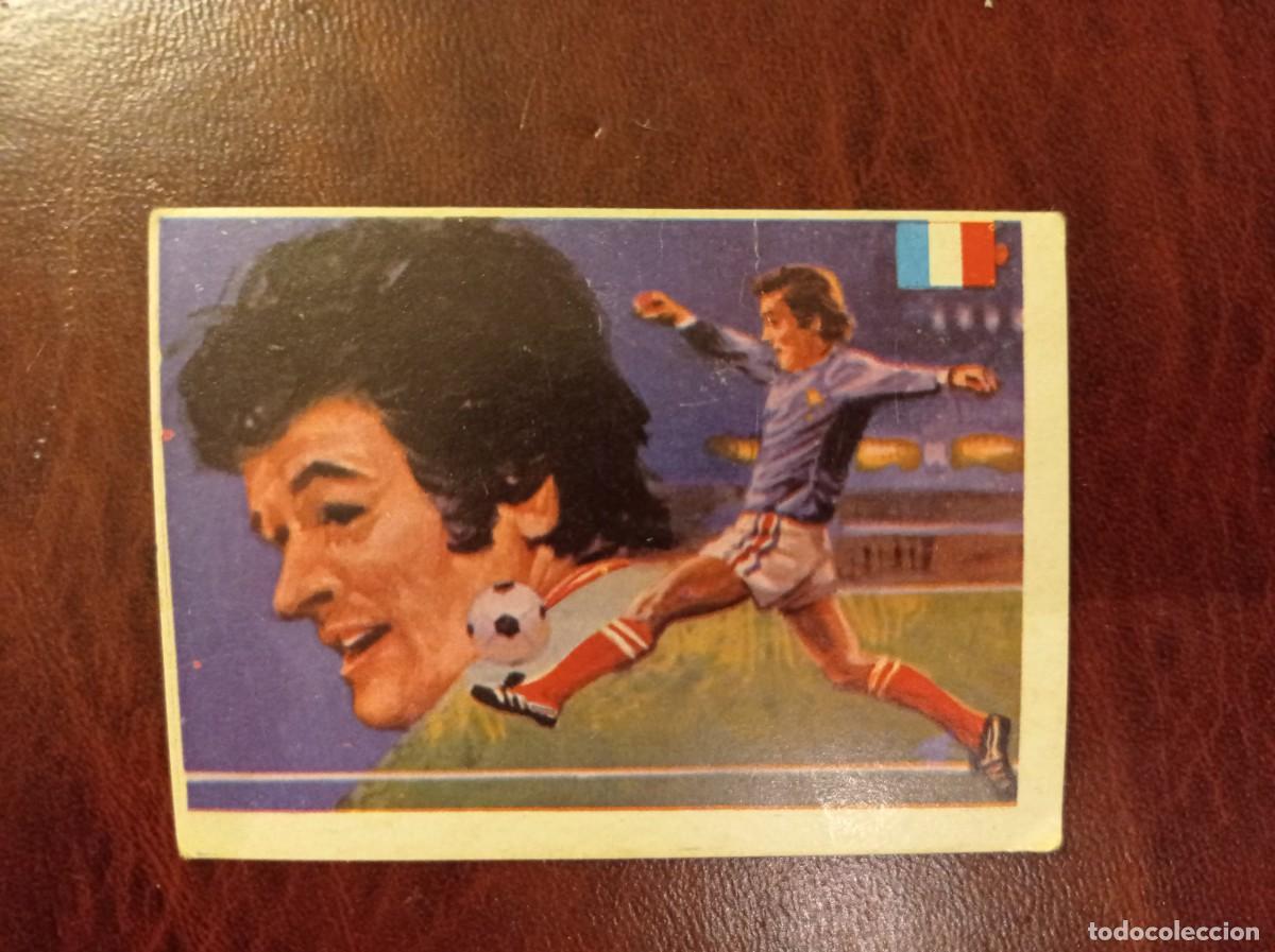Coleccionismo cromos antiguos: 180 Platini - Ases Mundiales del Deporte QUELCOM 1979 Sin pegar