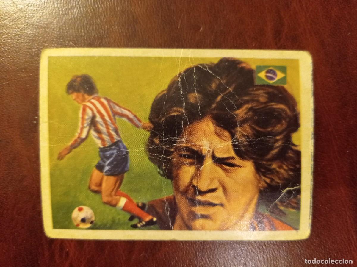 Coleccionismo cromos antiguos: 128 Leivinha- Ases Mundiales del Deporte QUELCOM 1979 Sin pegar