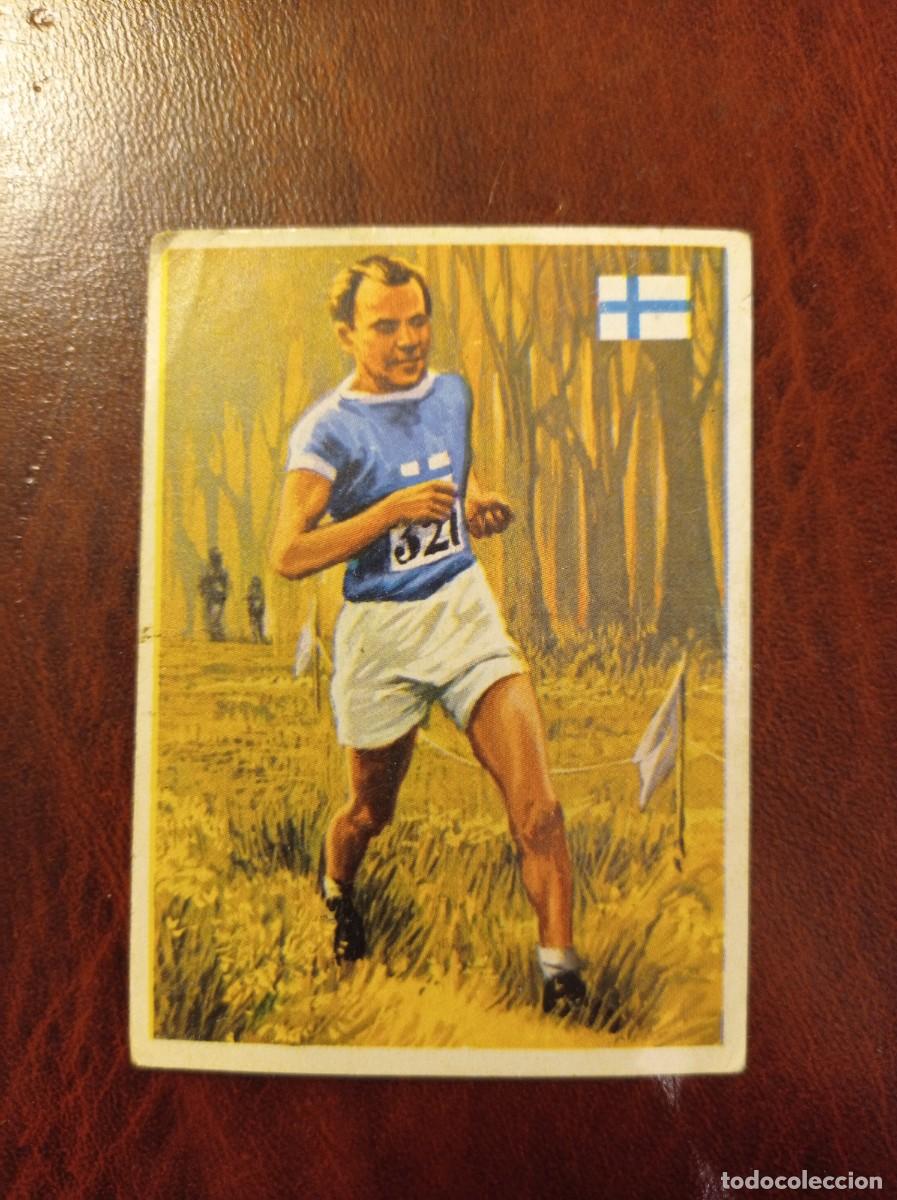Coleccionismo cromos antiguos: 158 Nurmi - Ases Mundiales del Deporte QUELCOM 1979