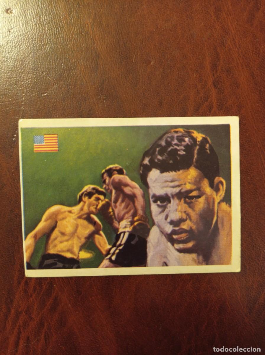 Coleccionismo cromos antiguos: 130 Joe Louis - Ases Mundiales del Deporte QUELCOM 1979