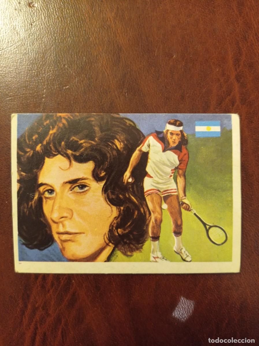 Coleccionismo cromos antiguos: 246 Vilas - Ases Mundiales del Deporte QUELCOM 1979