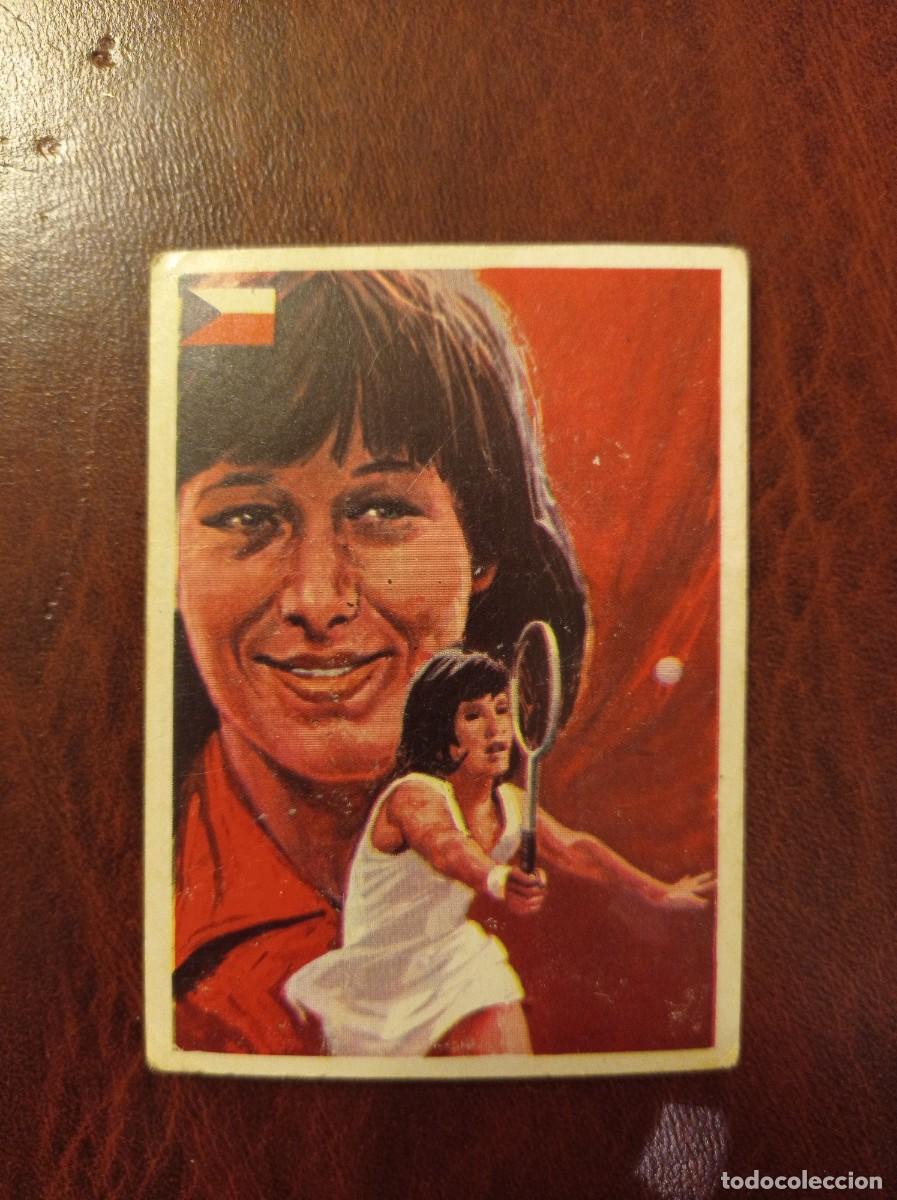 Coleccionismo cromos antiguos: 150 Navratilova - Ases Mundiales del Deporte QUELCOM 1979