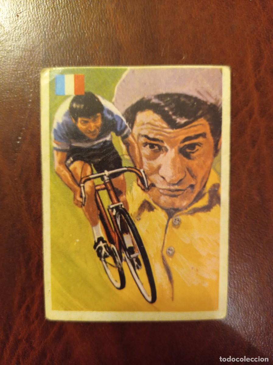 Coleccionismo cromos antiguos: 181 Poulidor - Ases Mundiales del Deporte QUELCOM 1979