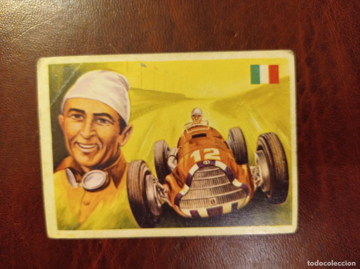 Coleccionismo cromos antiguos: 68 Farina - Ases Mundiales del Deporte QUELCOM 1979