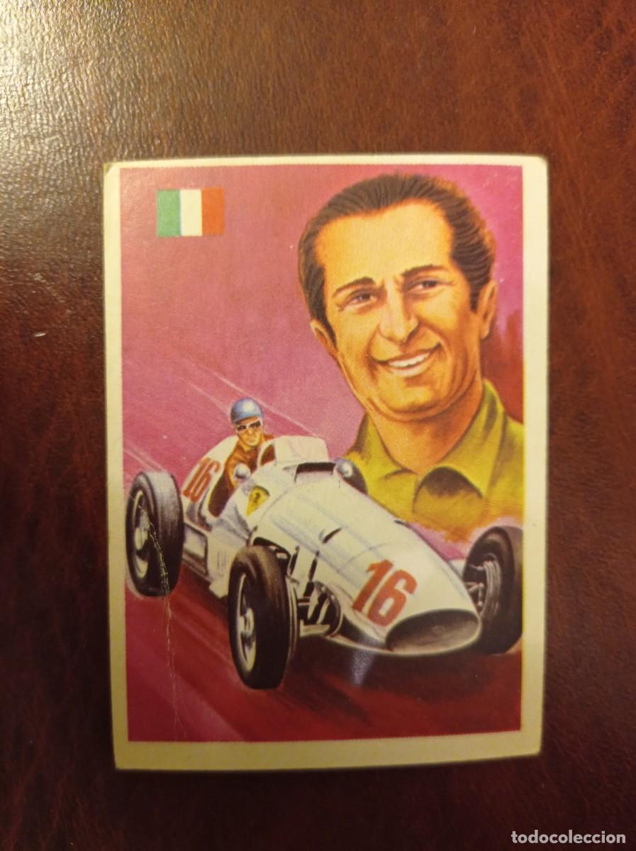Coleccionismo cromos antiguos: 7 Ascari - Ases Mundiales del Deporte QUELCOM 1979