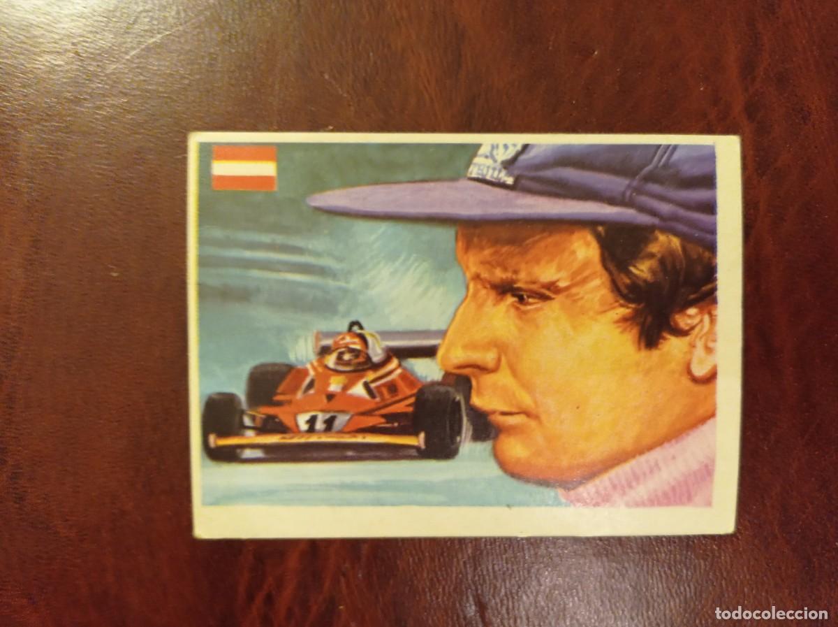 Coleccionismo cromos antiguos: 125 Lauda - Ases Mundiales del Deporte QUELCOM 1979