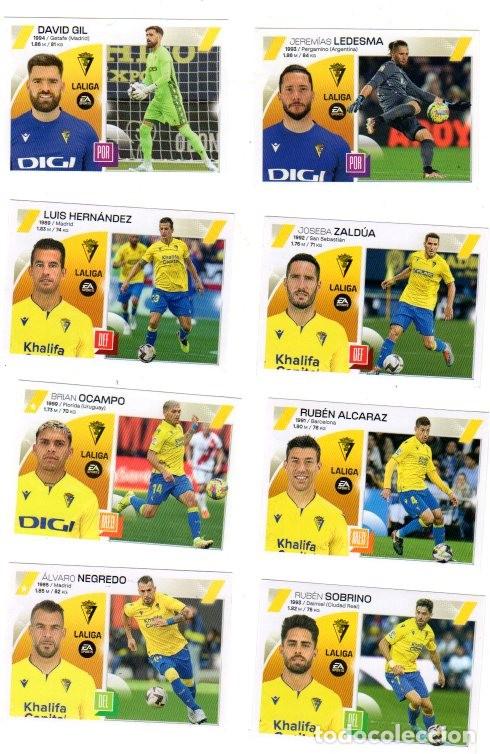 Coleccionismo cromos antiguos: LIGA 2023-24 *** C&Aacute;DIZ CF *** COLECCI&Oacute;N OFICIAL CROMOS PANINI *** LOTE DE 8