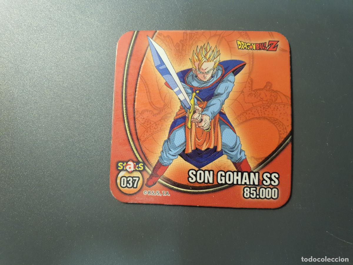 Coleccionismo cromos antiguos: CROMO IMAN STAKS - DRAGON BALL Z - N&ordm; 37