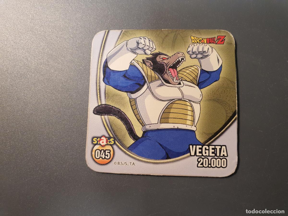 Coleccionismo cromos antiguos: CROMO IMAN STAKS - DRAGON BALL Z - N&ordm; 45