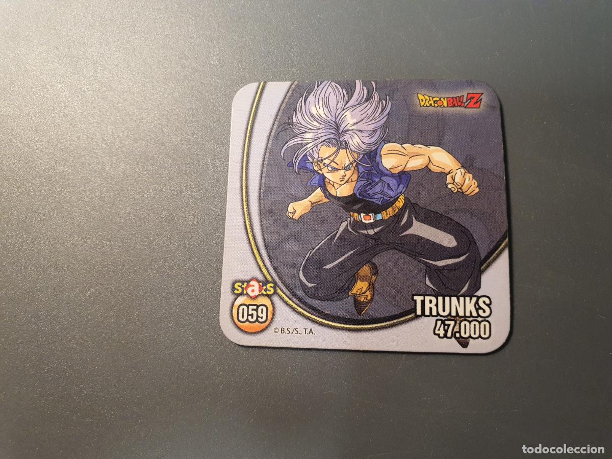 Coleccionismo cromos antiguos: CROMO IMAN STAKS - DRAGON BALL Z - N&ordm; 59