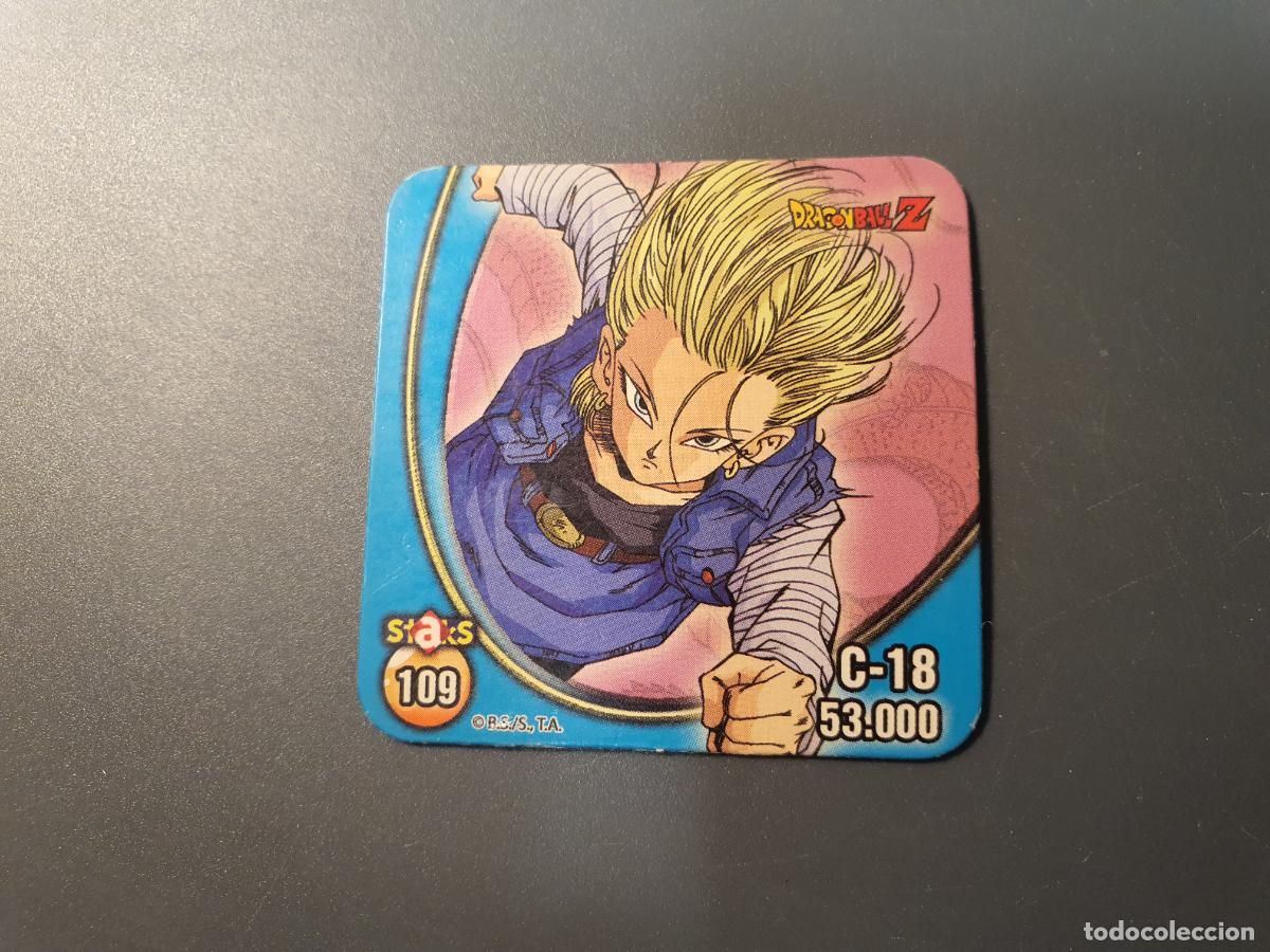 Coleccionismo cromos antiguos: CROMO IMAN STAKS - DRAGON BALL Z - N&ordm; 109