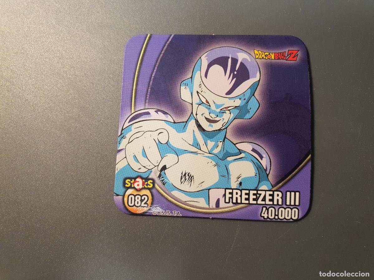 Coleccionismo cromos antiguos: CROMO IMAN STAKS - DRAGON BALL Z - N&ordm; 82