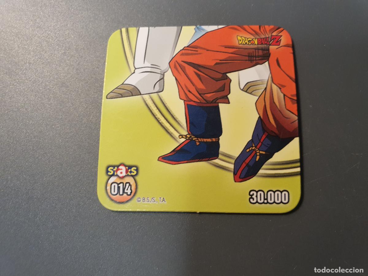 Coleccionismo cromos antiguos: CROMO IMAN STAKS - DRAGON BALL Z - N&ordm; 14