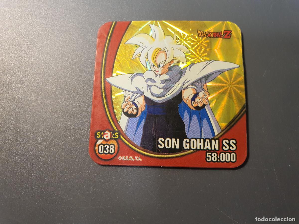 Coleccionismo cromos antiguos: CROMO IMAN STAKS - DRAGON BALL Z - N&ordm; 38