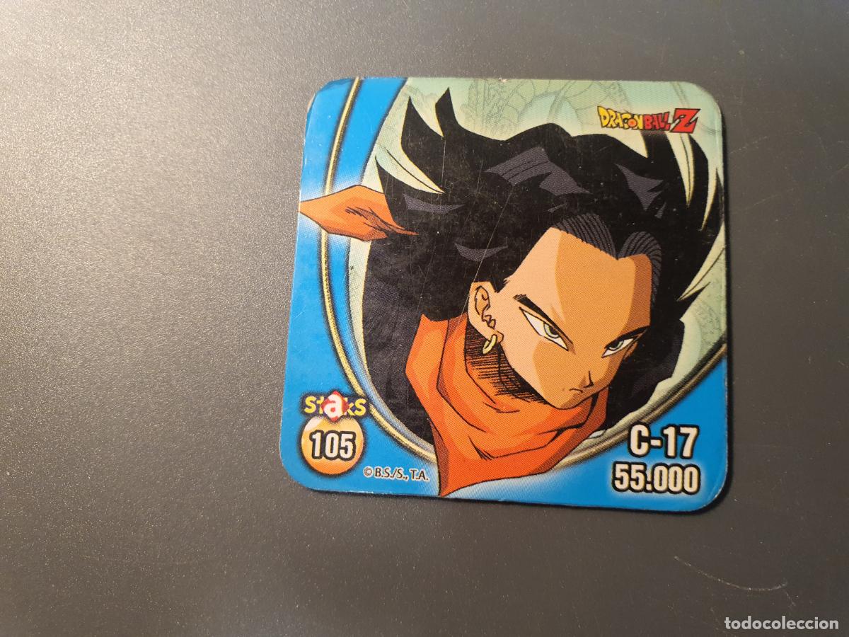 Coleccionismo cromos antiguos: CROMO IMAN STAKS - DRAGON BALL Z - N&ordm; 105