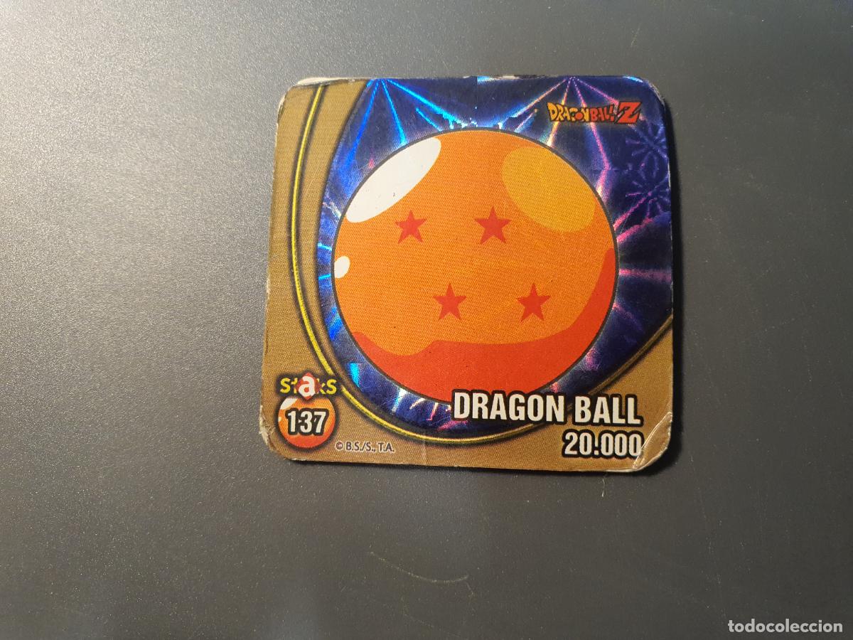 Coleccionismo cromos antiguos: CROMO IMAN STAKS - DRAGON BALL Z - N&ordm; 137