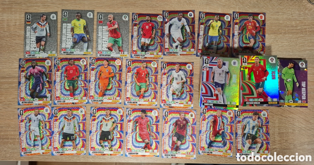 Coleccionismo cromos antiguos: Adrenalyn mundial 2026 lote 223, hay edicion limitada