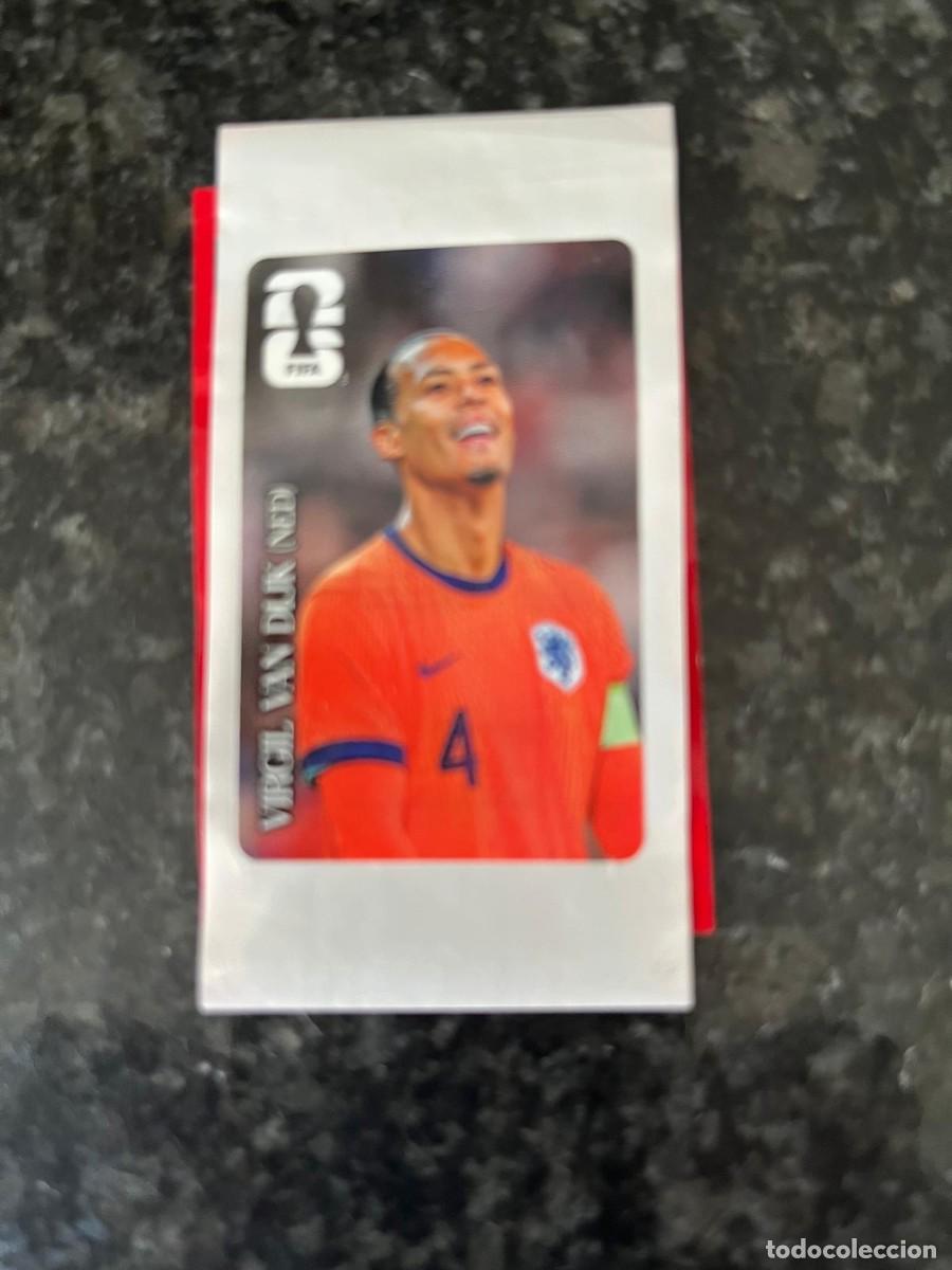 Coleccionismo cromos antiguos: cromo coca cola mundial 2026 virgil van dijk NED