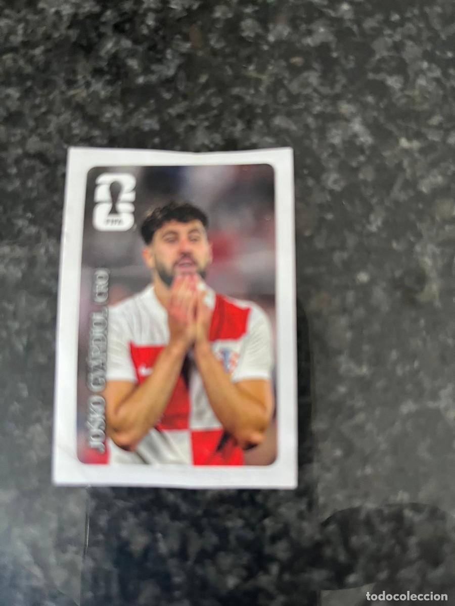 Coleccionismo cromos antiguos: cromo coca cola mundial 2026 JOSKO GVARDIOL CRO