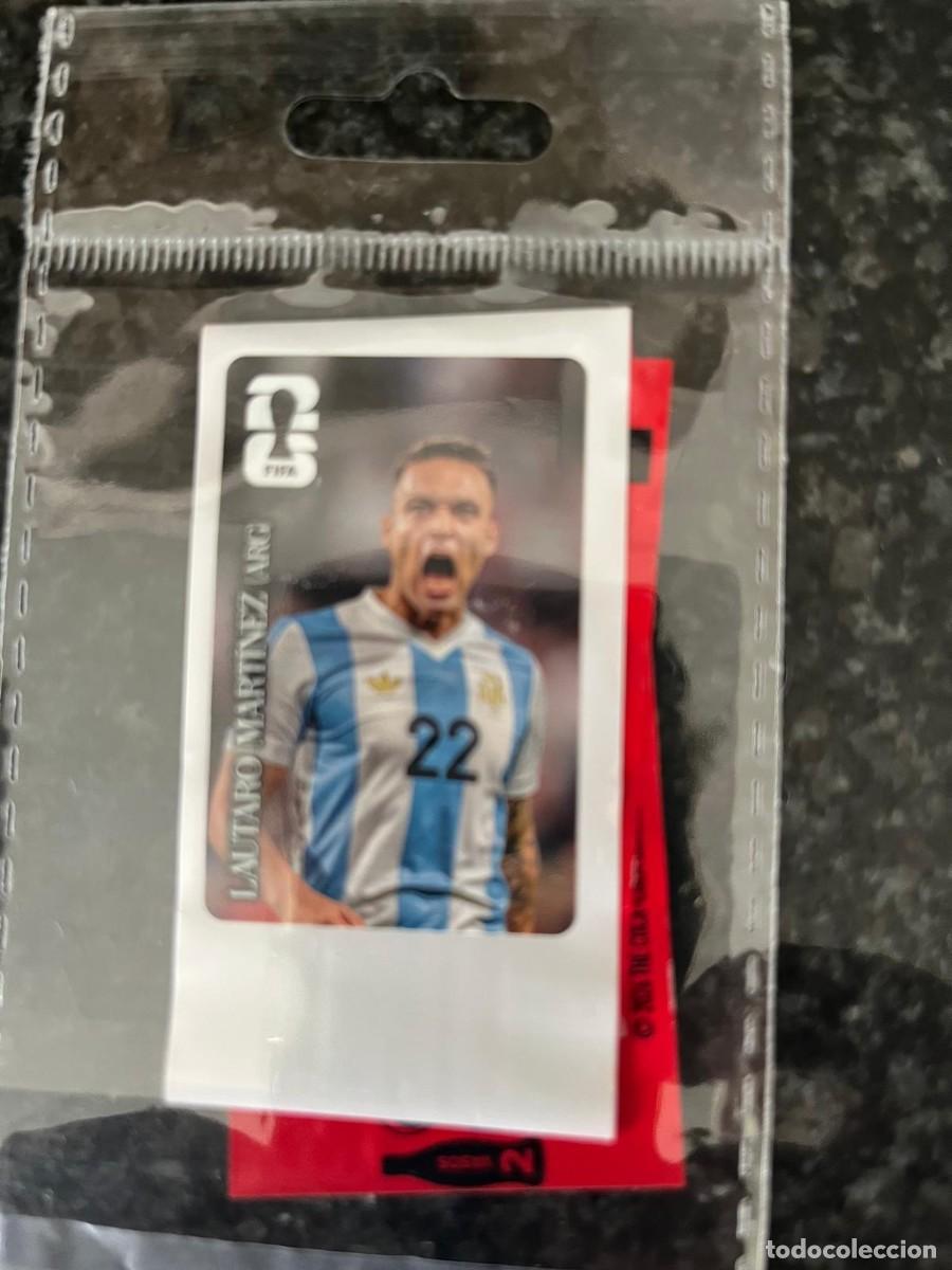 Coleccionismo cromos antiguos: cromo coca cola mundial 2026 LAUTARO MARTINEZ ARG