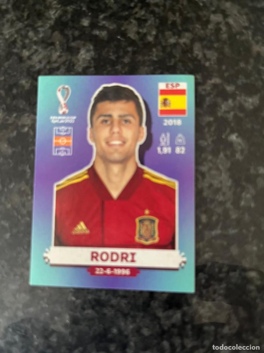 Coleccionismo cromos antiguos: RODRI ESP 14 PANINI ESPA&Ntilde;A