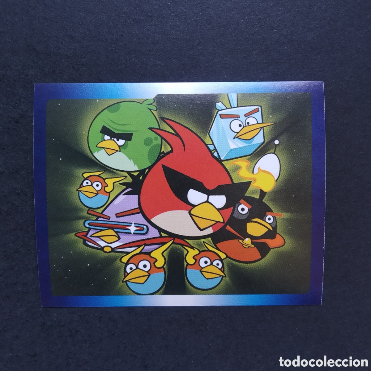 Coleccionismo cromos antiguos: CROMO - N&ordm; 048 - ANGRY BIRDS SPACE - GIROMAX - A&Ntilde;O 2013