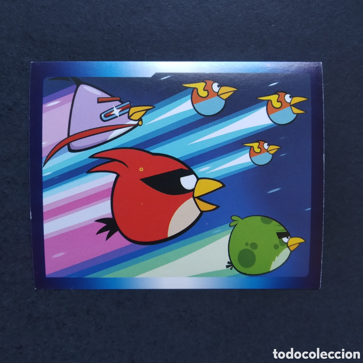 Coleccionismo cromos antiguos: CROMO - N&ordm; 092 - ANGRY BIRDS SPACE - GIROMAX - A&Ntilde;O 2013