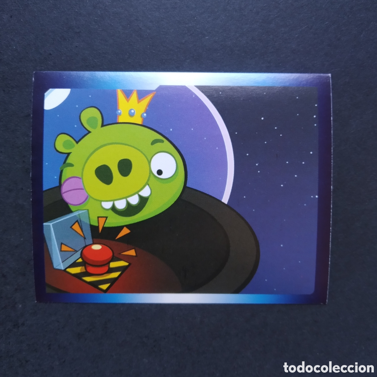 Coleccionismo cromos antiguos: CROMO - N&ordm; 096 - ANGRY BIRDS SPACE - GIROMAX - A&Ntilde;O 2013