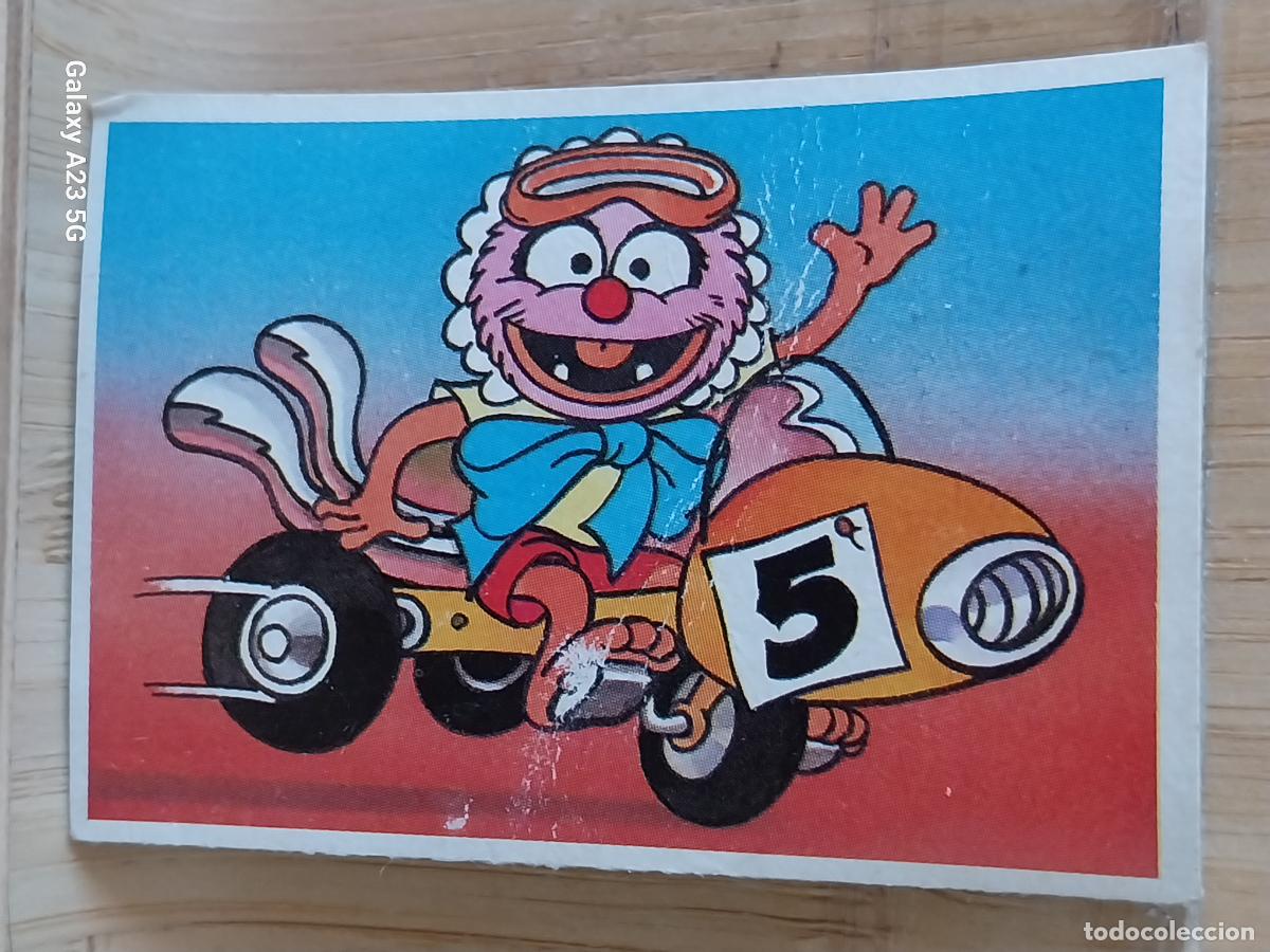 Coleccionismo cromos antiguos: PEQUE&Ntilde;ECOS BARRIO SESAMO SESAME STREET ED ESTE 1986 CROMO 195 ANIMAL ORIGINAL RECUPERADO