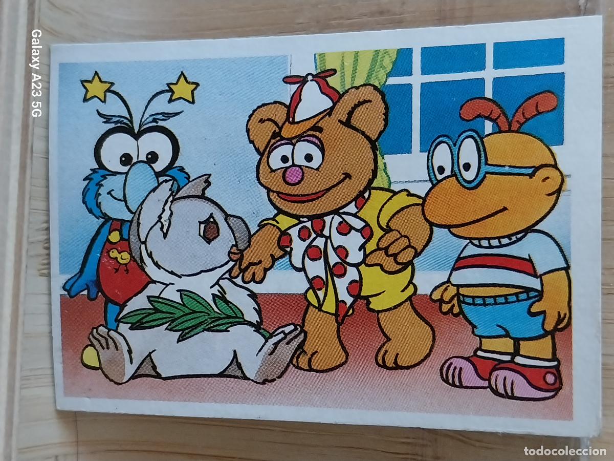 Coleccionismo cromos antiguos: PEQUE&Ntilde;ECOS BARRIO SESAMO SESAME STREET ED ESTE 1986 CROMO 190 ORIGINAL RECUPERADO